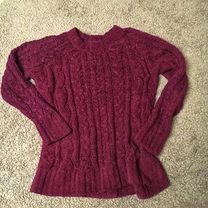 Soft Maroon pullover sweater